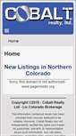 Mobile Screenshot of cobaltrealtyltd.com